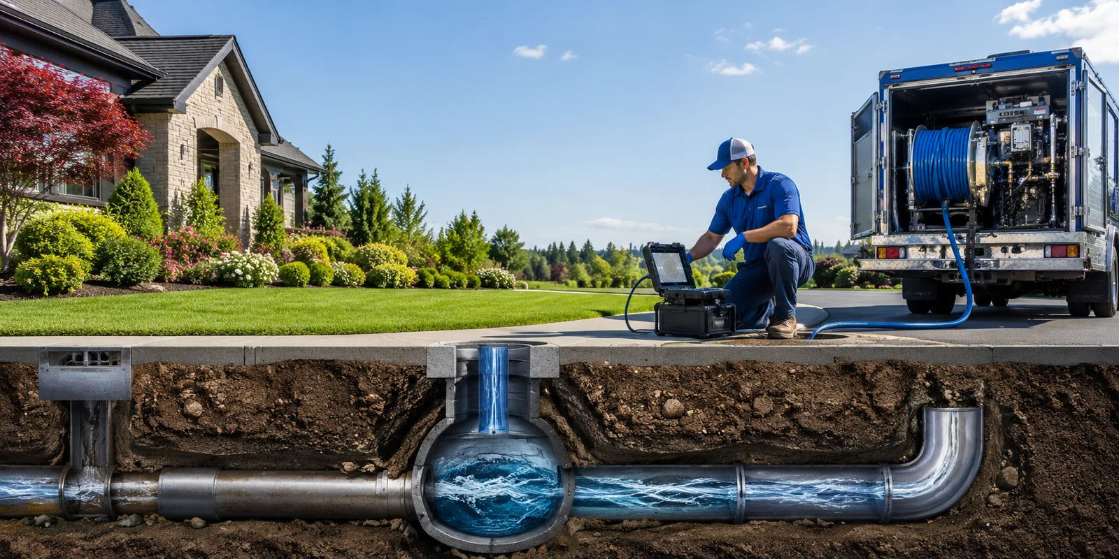 Drainage restoration information for Fairbank, PA